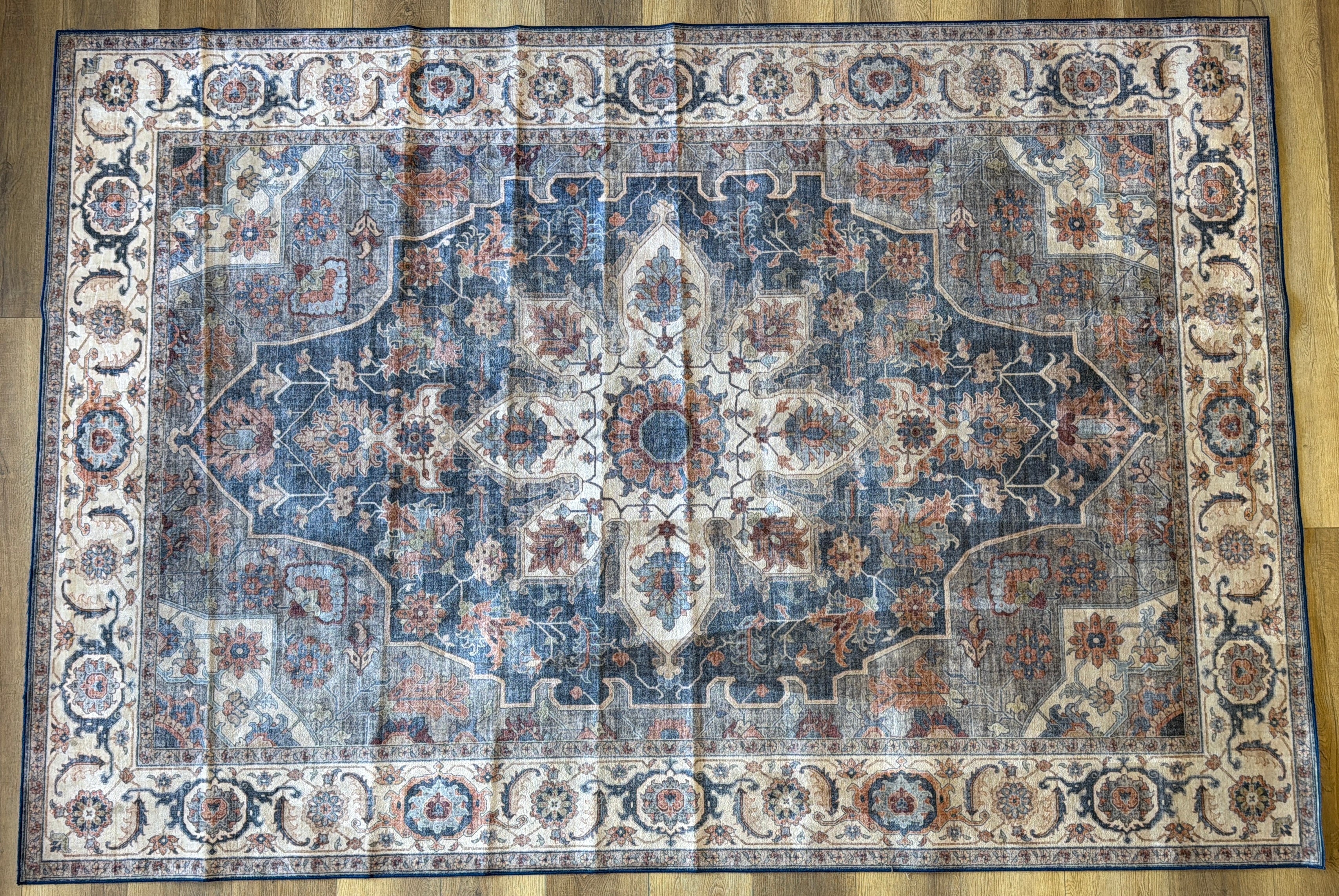 Wyatt & Ash Washable Area Rug, Aliyah 6'6" x 9'6"