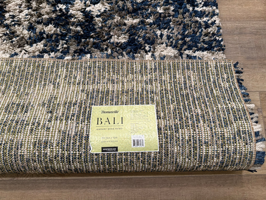 Thomasville Bali Cloud Plush Shag, Sorrento Blue, 7' 10" x 10'